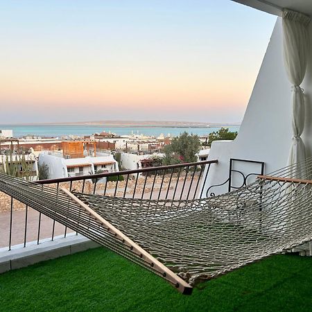 Cordoba Sea View Apartment With Open Air Jacuzzi At Mastaba Hurghada Eksteriør billede